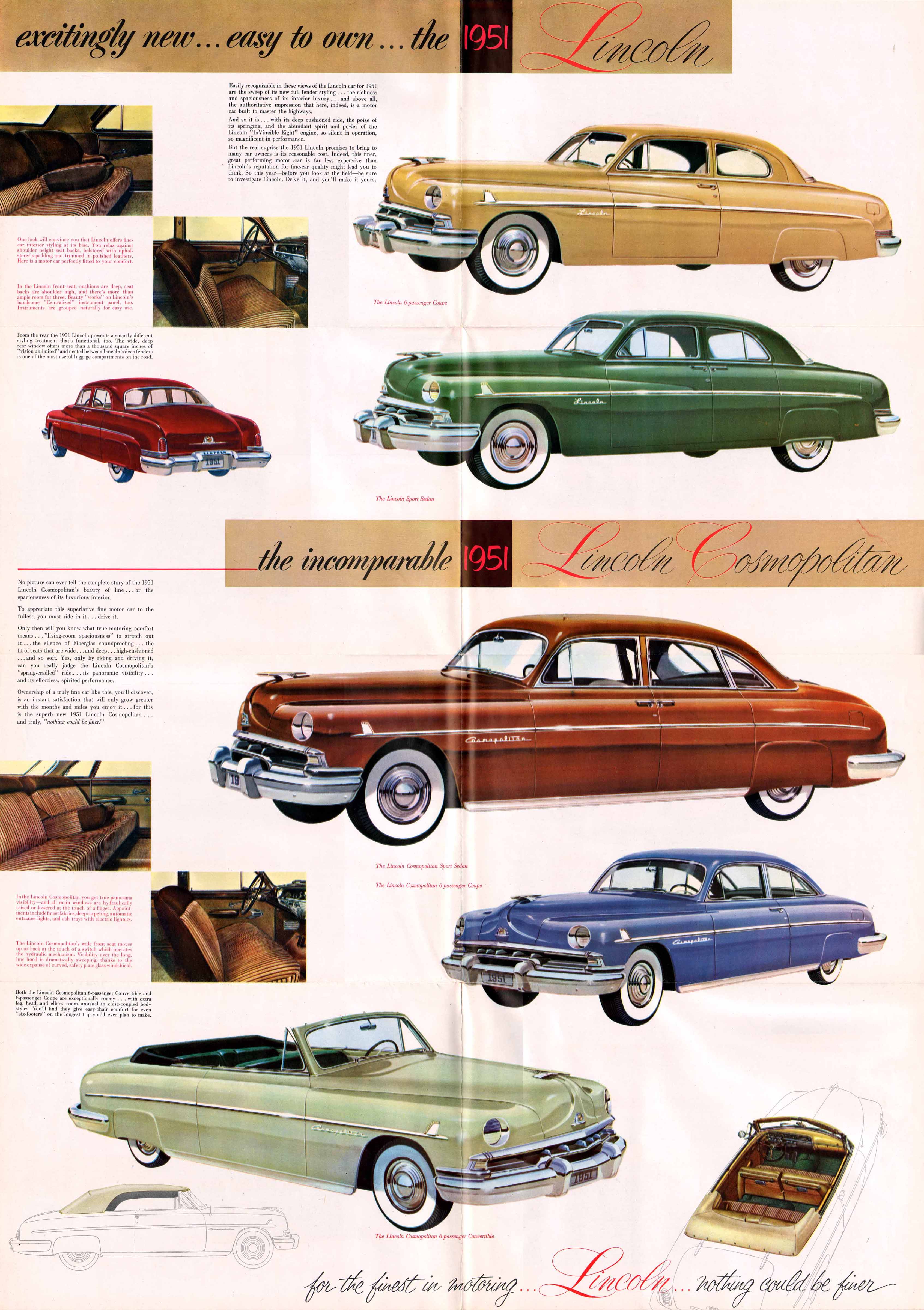 1951 Lincoln Foldout Page 3